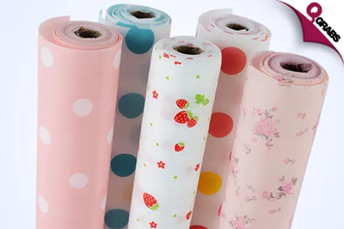 From QR19 Brighten Up your Drawers with Colorful Shelf Liners - Choose from 5 Lively Designs! (QR30 Value)